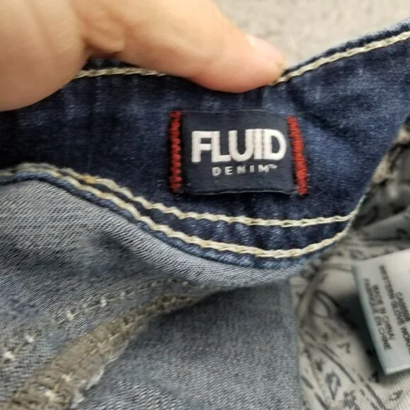 Silver Jeans Womens 26 Blue Suki Capri Cropped Stretch Fluid Denim *Read* - Picture 11 of 14